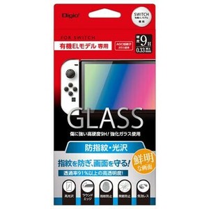 ナカバヤシ　SWITCH_EL用ガラス/指紋防止　GAF-SWEGS