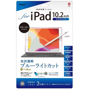 ナカバヤシ　iPad10.2フィルム/光沢BLC　TBF-IP19FLKBC