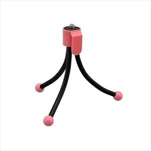 ナカバヤシ　Mini　Tripod　フレキシブル　レッド　DCA-110R