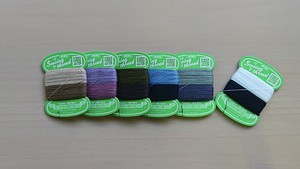 衣類によく合う　カラー縫い糸〈12色各25m〉