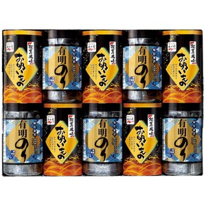 有明のり・永谷園松茸風味お吸い物詰合せ ZFA-50