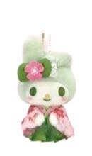 *1月入荷　抹茶着物 マイメロディ マスコットぬいぐるみ　【9/24締切】