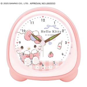 【先行受注】ミニライトクロック サンリオキャラクターズ　予約〆9/30★