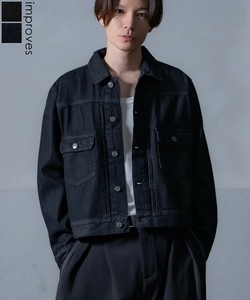 夹克/短款夹克 盎司牛仔布 短款