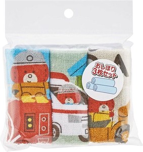 スケーター 【予約販売】おしぼりタオル（3枚）トミカとトム