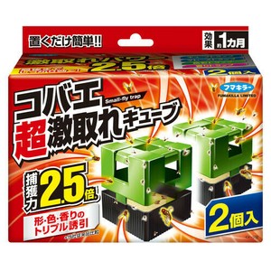 フマキラーコバエ超激取れキューブ　2個入