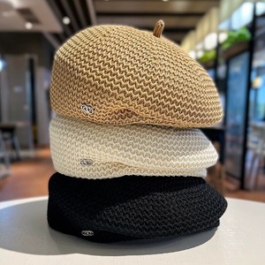 ベレー帽 春夏 通気性 薄手  レディースファッション DYLA1036