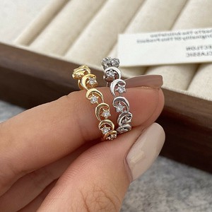韓国　リング 指輪　リング フリーサイズ　シルバー925メッキ S925 リング　シルバー925 リング