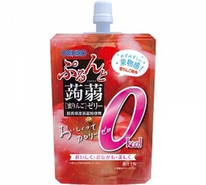 ぷるんと蒟蒻ゼリースタンディング　カロリーゼロ  蜜りんご 130g 【おやつ 蒟蒻粉配合】