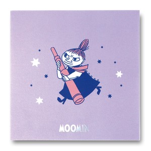 ＜ムーミン＞オーロラ　スクエアメモ（パープル）