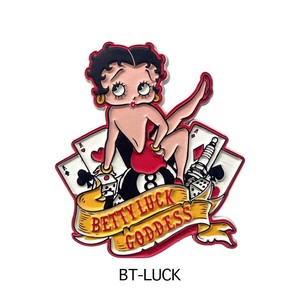 ■2025AW　新作■　BETTY BOOP　ビンテージラバーマグネット　BT-LUCK