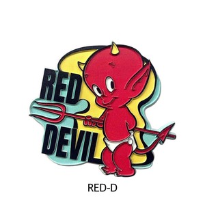 ■2025AW　新作■　ビンテージラバーマグネット　RED-D