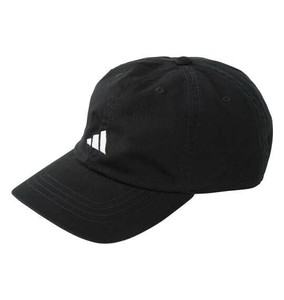 ADIDAS 大きいサイズ コットンツイルキャップ ブラック