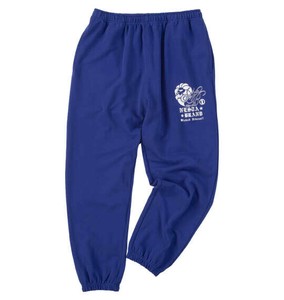 NESTA BRAND 大きいサイズ 裏毛スウェットパンツ ロイヤルブルー