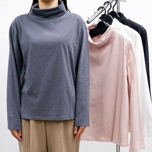 予約 綿100％ 無地 タートルネック ロンT 長袖 長袖Tシャツ ロンT カットソー 長袖カットソー タートル