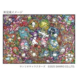 ビバリー ジグソーパズル サンリオキャラクターズ ステンドグラス 1000ピース 1000-088