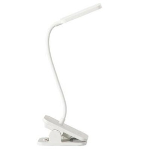 ナカバヤシ　USB　LEDデスクライト　クリップタイプ/ホワイト　UA-LED010W