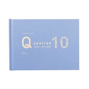 プレゼントブック クエスチョン ラブレターズ 10 QLL-04 blue