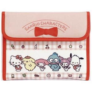 Sanrio サンリオ レッドチェック ジャバラマルチケース SJM-2501