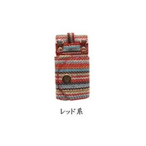 【★在庫処分★】Corinne(コリーヌ) アイコスケース iQOS ジャガード柄 iQ042　レッド系