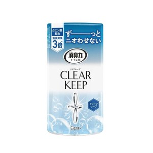 エステー 消臭力 トイレ用 CLEARKEEP クリアキープ クリーンソープ 122432
