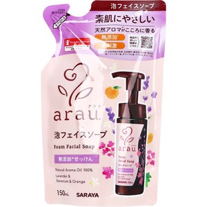 arau.(アラウ) 泡フェイスソープ 詰替用 150mL