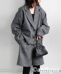夹克 花呢 女士 antiqua 秋冬