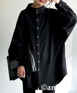 衬衫 女士 立领 长袖 男女兼用 男士 antiqua