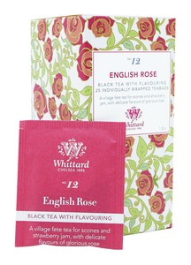 【JAN変更！】ウィッタード　イングリッシュローズ　ティーバッグ25P【紅茶】