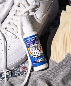 【強力消臭・除菌スプレー】SOX WASH 98%消臭 靴・靴下専用 汗臭 加齢臭 タバコ臭対策 消臭剤 6つの香り
