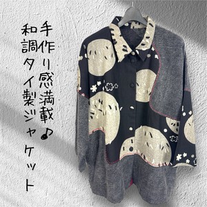 夹克 刺绣 手工制作