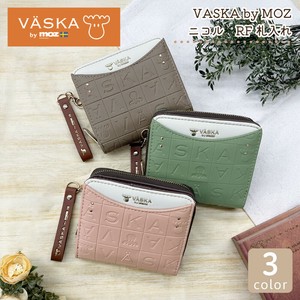 VASKA by moz ニコル ラウンドファスナー札入れ ベスカバイモズ