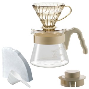「V60 20周年キャンペーン」V60 カラーブリュー　キナリベージュ 1〜2杯用