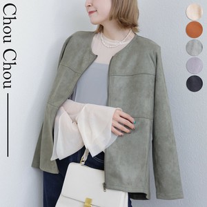 スエードジップジャケット　2025人気  chouchou東京