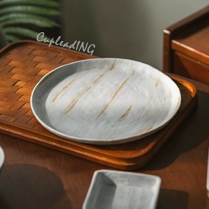 【定番商品】激安セール 粗陶浅皿 平型料理盤 家庭・レストラン共用 冷菜用小皿 お料理用