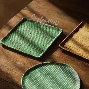 【新色追加】激安セール 手作り 陶器 プレート 和食にも洋食にも 盛り付けプラート