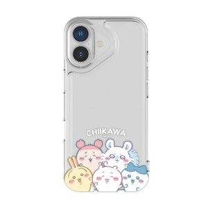 ちいかわ IIIIfit Clear 2025 iPhone 6.3 inch_2 LENS model対応ケースみんな CK-90A