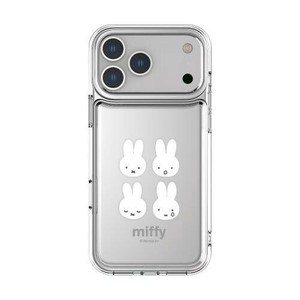 ミッフィー IIIIfit Clear 2025 iPhone 6.3 inch_3 LENS model対応ケースミッフィー MF-625B