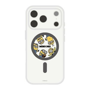 ミニオンズIIIIfit プランプフレーム 2025 iPhone 6.3 inch_3 LENS model MagSafe対応ケース集合 MINI-531A