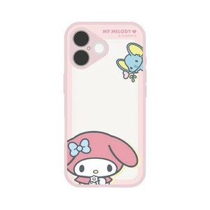 IIIIfit プランプフレーム 2025 iPhone 6.3 inch_2 LENS model対応ケースマイメロディ SANG-579MM