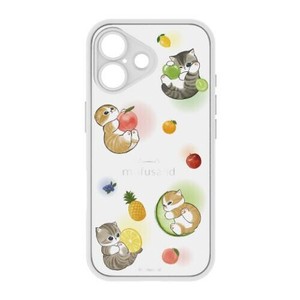 モフサンドIIIIfit プランプフレーム 2025 iPhone 6.3 inch_2 LENS model対応ケースフルーツにゃん93B