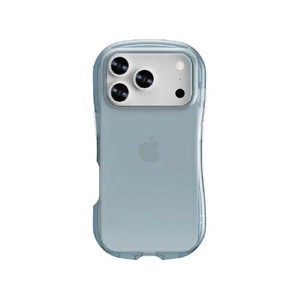2025 iPhone 6.3 inch_2 LENS model対応クリスタルクリアケースライトブルー GMD-33LBL