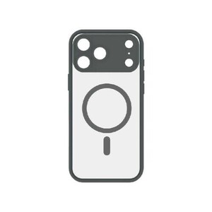 IIIIfit プランプフレーム 2025 iPhone 6.9 inch_3 LENS model MagSafe対応ケースブラック IFT-192BK