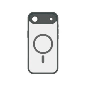 IIIIfit プランプフレーム 2025 iPhone 6.6 inch_1 LENS model MagSafe対応ケースブラック IFT-191BK