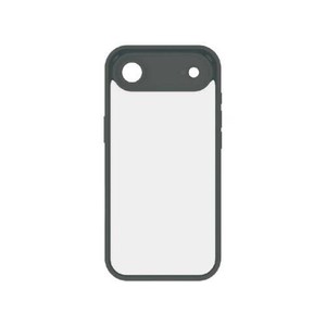 IIIIfit プランプフレーム 2025 iPhone 6.6 inch_1 LENS model対応ケースブラック IFT-187BK