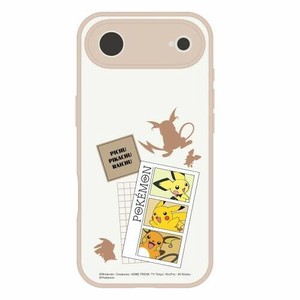 IIIIfit プランプフレーム 2025 iPhone 6.6 inch_1 LENS model対応ケースピチュー＆ピカチュウ＆ライチュウ