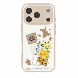 IIIIfit プランプフレーム 2025 iPhone 6.3 inch_3 LENS model対応ケースピチュー＆ピカチュウ＆ライチュウ