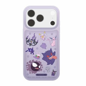 ポケットモンスター IIIIfit Clear 2025 iPhone 6.3 inch_3 LENS model対応ケースパープル PKE-23PU