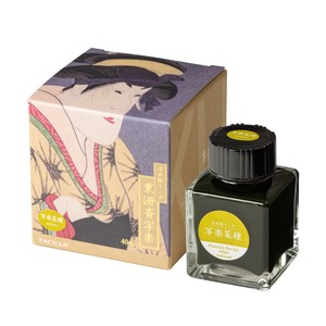 【ナカバヤシ】浮世絵インク・染料・40ml　写楽菜種