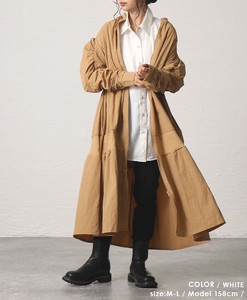 衬衫 女士 长袖 洋装/连衣裙 大 长衬衫 衬衫